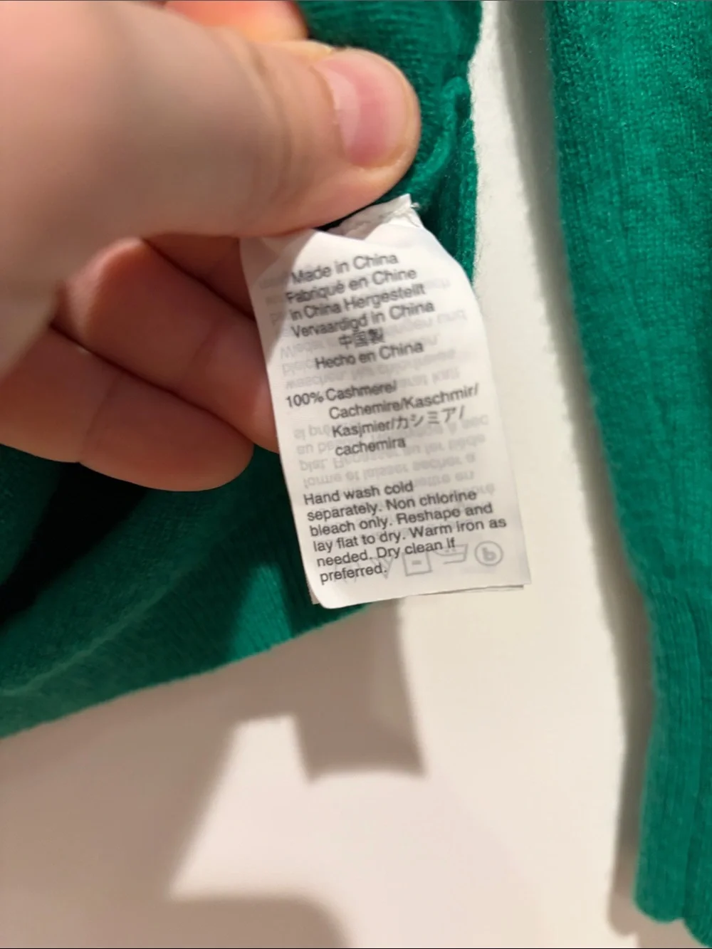 J. Crew Women's Scoopneck Cashmere Classic Sweater in Emerald Green, small